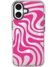 HappyCase Joy Apple iPhone 16 Hoesje MagSafe Back Cover Wavy Swirl