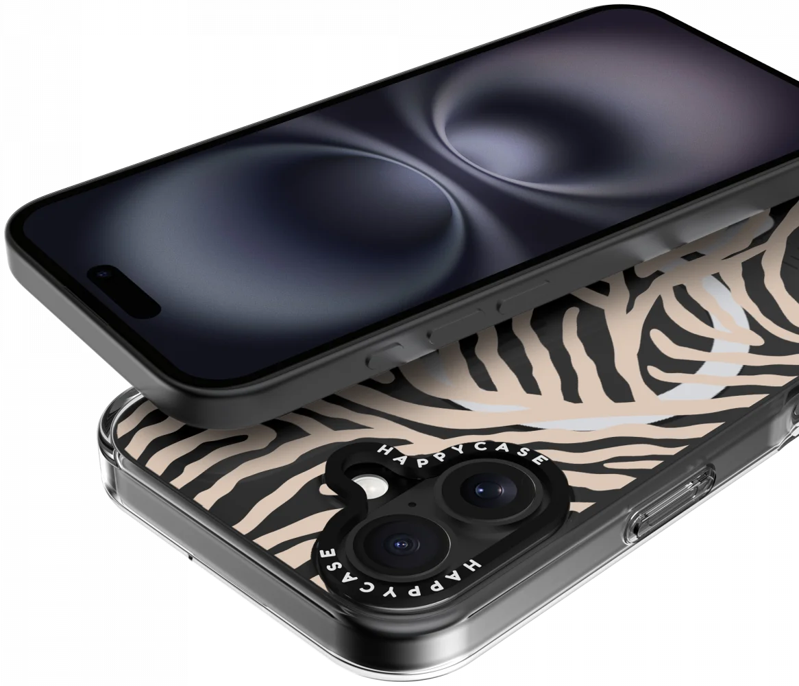 HappyCase Joy Apple iPhone 16 Hoesje MagSafe Back Cover Safari Tiger afbeelding 11