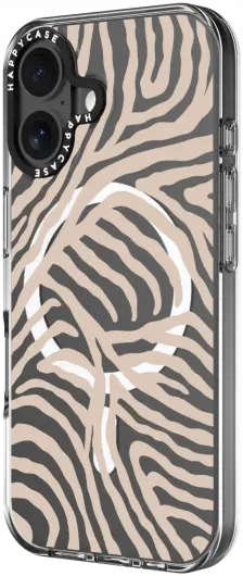HappyCase Joy Apple iPhone 16 Hoesje MagSafe Back Cover Safari Tiger afbeelding 16