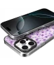 HappyCase Joy Apple iPhone 16 Pro Hoesje MagSafe Back Cover Purple Floral