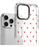 HappyCase Joy Apple iPhone 16 Pro Hoesje MagSafe Back Cover Love Hearts