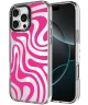 HappyCase Joy Apple iPhone 16 Pro Hoesje MagSafe Back Cover Wavy Swirl