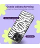 HappyCase Joy Apple iPhone 16 Pro Hoesje MagSafe Back Cover Silver Zebra