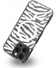 HappyCase Joy Apple iPhone 16 Pro Hoesje MagSafe Back Cover Silver Zebra