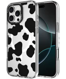 HappyCase Joy Apple iPhone 16 Pro Hoesje MagSafe Back Cover Spotty Cow