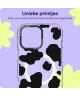 HappyCase Joy Apple iPhone 16 Pro Hoesje MagSafe Back Cover Spotty Cow