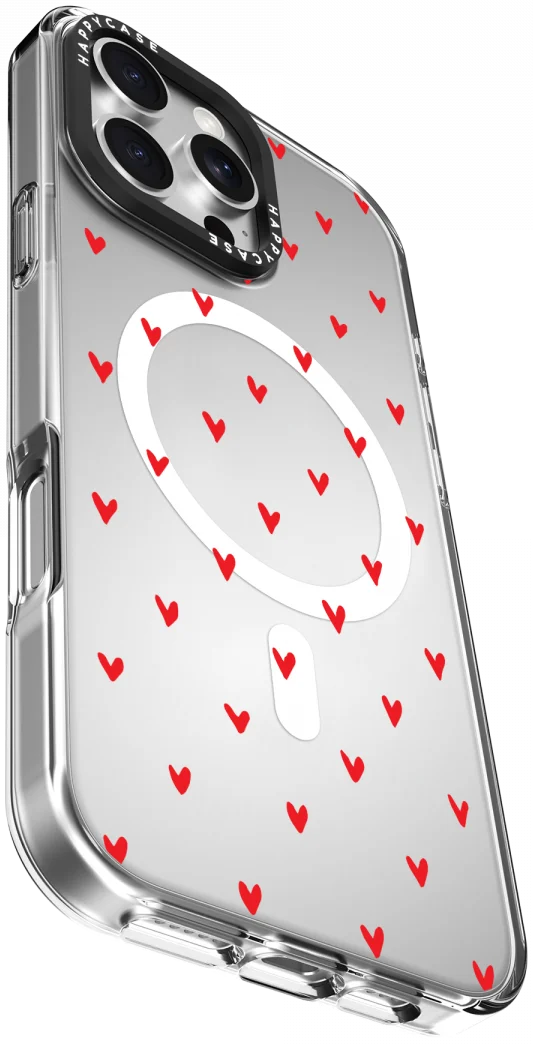 HappyCase Joy Apple iPhone 16 Pro Max Hoesje MagSafe Back Cover Love Hearts afbeelding 12