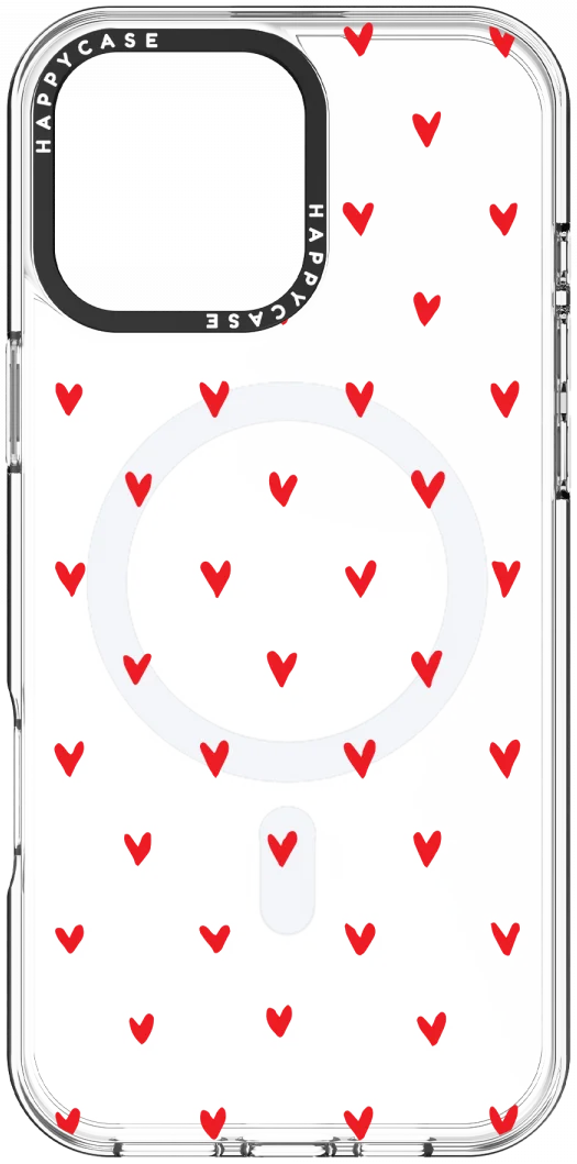 HappyCase Joy Apple iPhone 16 Pro Max Hoesje MagSafe Back Cover Love Hearts afbeelding 15