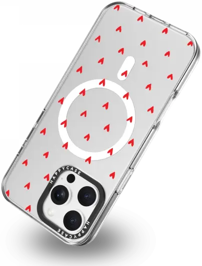 HappyCase Joy Apple iPhone 16 Pro Max Hoesje MagSafe Back Cover Love Hearts afbeelding 13