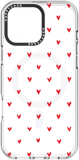 HappyCase Joy Apple iPhone 16 Pro Max Hoesje MagSafe Back Cover Love Hearts afbeelding 15