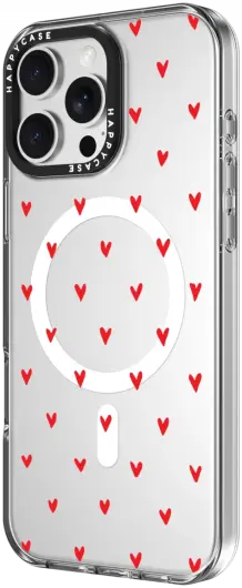 HappyCase Joy Apple iPhone 16 Pro Max Hoesje MagSafe Back Cover Love Hearts afbeelding 16