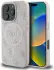 Guess 4G Ring Classic Logo iPhone 16 Pro Max Hoesje MagSafe Back Cover Roze afbeelding 1