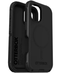 OtterBox Defender MagSafe Apple iPhone 16 Hoesje Back Cover Zwart