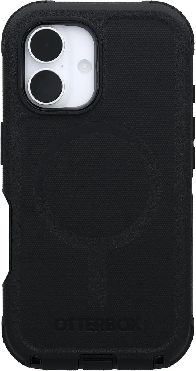 OtterBox Defender MagSafe Apple iPhone 16 Hoesje Back Cover Zwart afbeelding 3