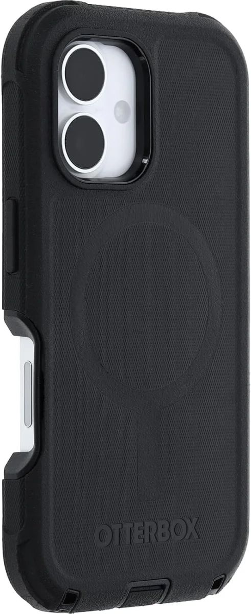 OtterBox Defender MagSafe Apple iPhone 16 Hoesje Back Cover Zwart afbeelding 12