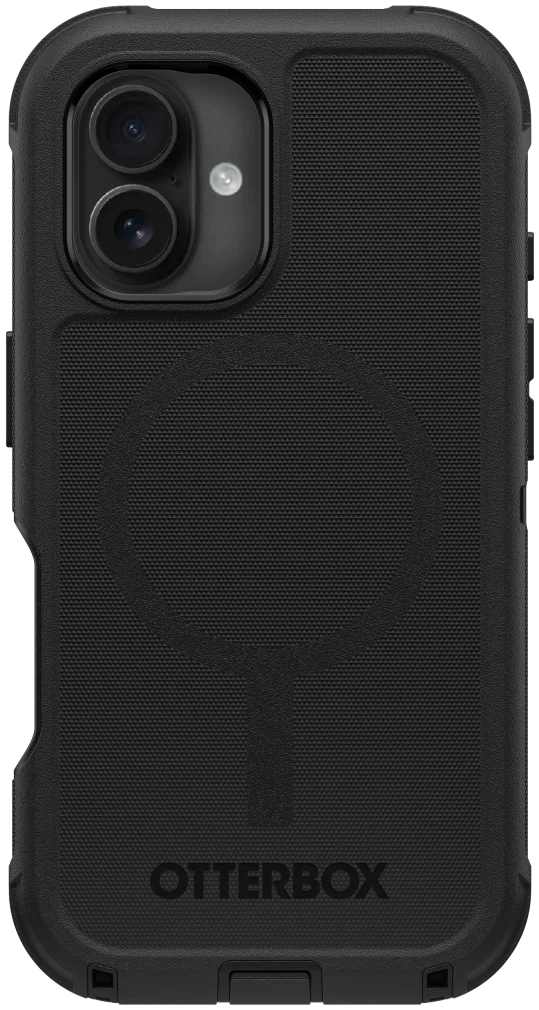 OtterBox Defender MagSafe Apple iPhone 16 Hoesje Back Cover Zwart afbeelding 7
