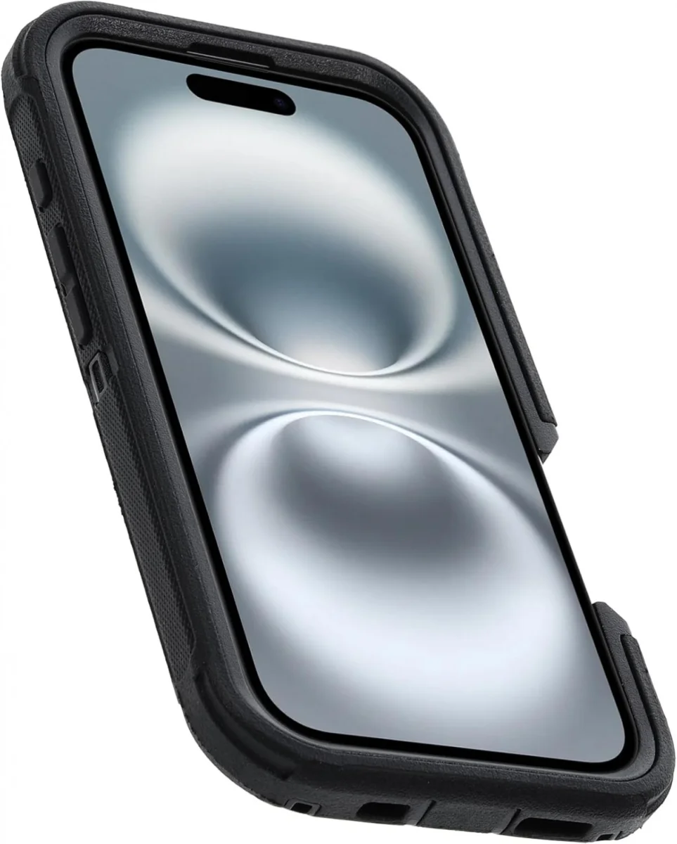 OtterBox Defender MagSafe Apple iPhone 16 Hoesje Back Cover Zwart afbeelding 2