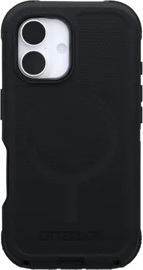 OtterBox Defender MagSafe Apple iPhone 16 Hoesje Back Cover Zwart afbeelding 3