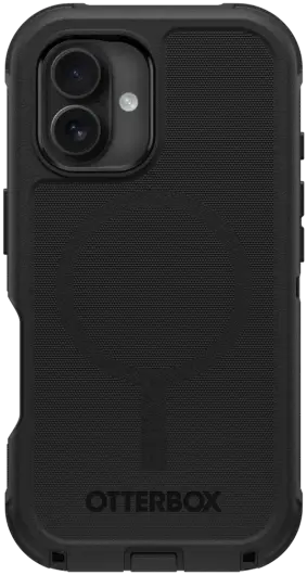 OtterBox Defender MagSafe Apple iPhone 16 Hoesje Back Cover Zwart afbeelding 7