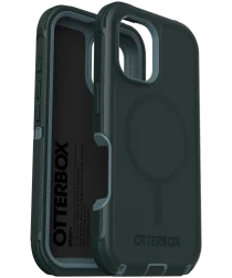 OtterBox Defender MagSafe Apple iPhone 16 Hoesje Back Cover Groen