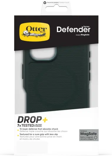 OtterBox Defender MagSafe Apple iPhone 16 Hoesje Back Cover Groen afbeelding 6