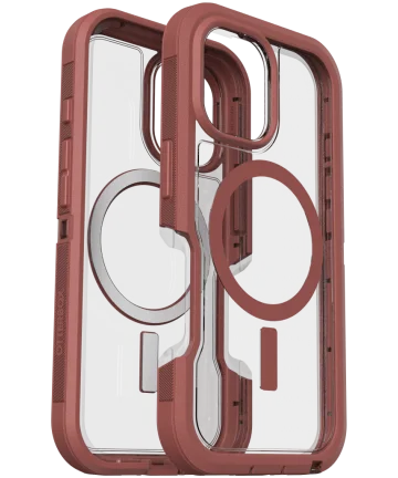 OtterBox Defender XT Apple iPhone 16 Hoesje Back Cover Rood Hoesjes