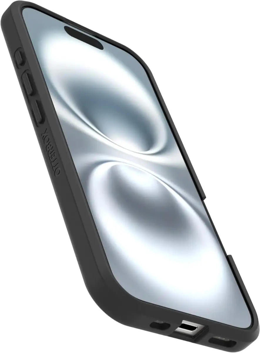 OtterBox React MagSafe Apple iPhone 16 Hoesje Back Cover Zwart afbeelding 2