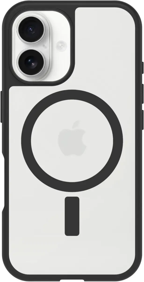OtterBox React MagSafe Apple iPhone 16 Hoesje Back Cover Zwart afbeelding 3