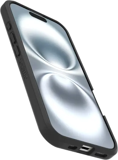 OtterBox React MagSafe Apple iPhone 16 Hoesje Back Cover Zwart afbeelding 2