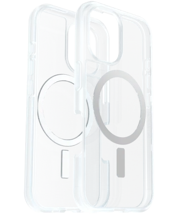 OtterBox React MagSafe Apple iPhone 16 Hoesje Back Cover Transparant Hoesjes