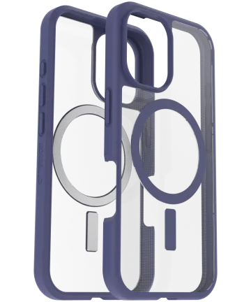 OtterBox React MagSafe Apple iPhone 16 Hoesje Back Cover Blauw Hoesjes