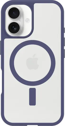 OtterBox React MagSafe Apple iPhone 16 Hoesje Back Cover Blauw afbeelding 3