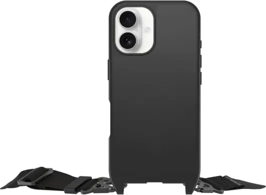 OtterBox React Necklace MagSafe Apple iPhone 16 Hoesje met Telefoonkoord Zwart afbeelding 5