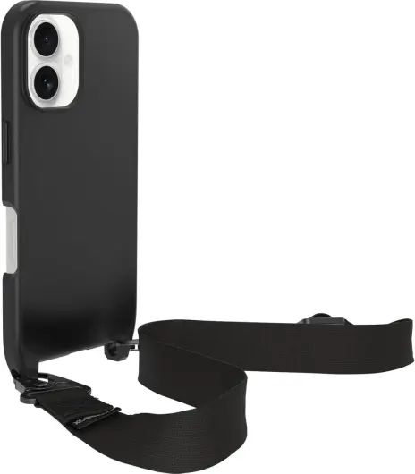 OtterBox React Necklace MagSafe Apple iPhone 16 Hoesje met Telefoonkoord Zwart afbeelding 4
