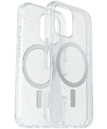 OtterBox Symmetry MagSafe Apple iPhone 16 Hoesje Glitter Clear