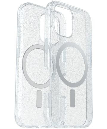 OtterBox Symmetry MagSafe Apple iPhone 16 Hoesje Glitter Clear Hoesjes