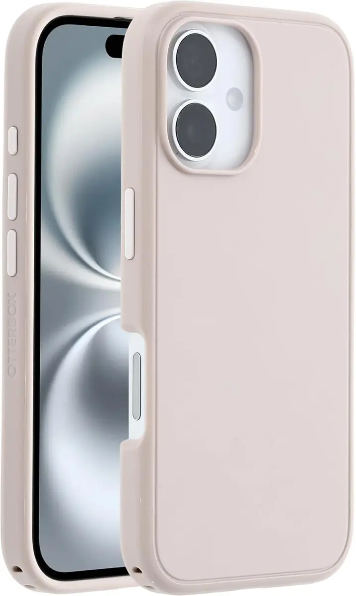 OtterBox Symmetry MagSafe Apple iPhone 16 Hoesje Beige afbeelding 1