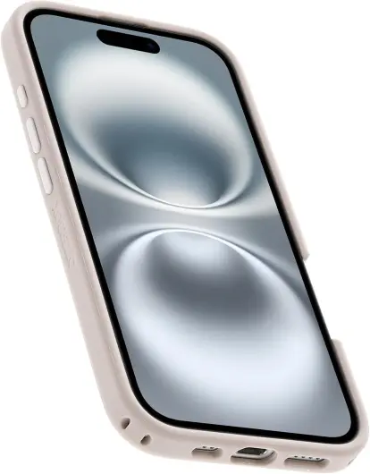 OtterBox Symmetry MagSafe Apple iPhone 16 Hoesje Beige afbeelding 3