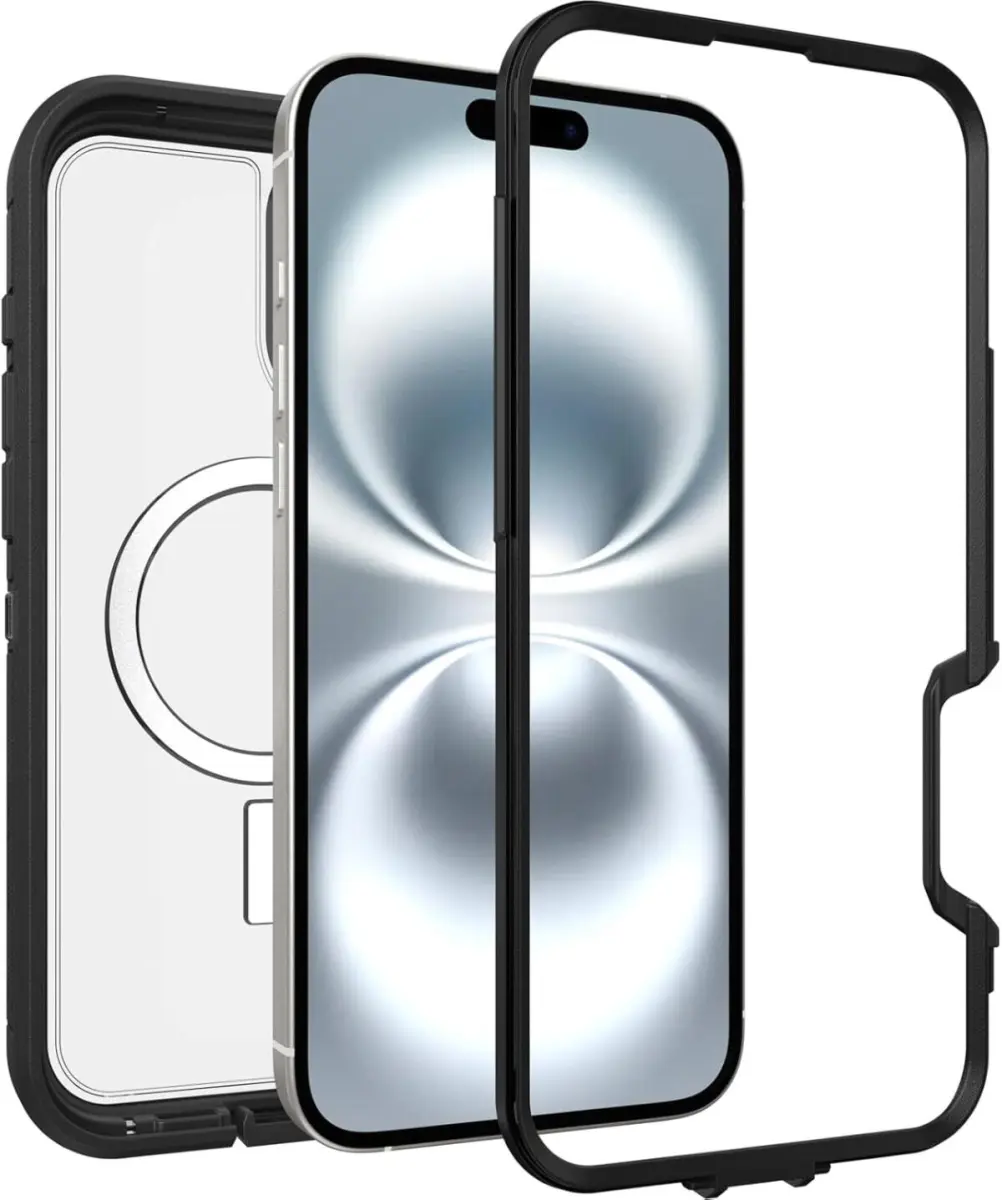 OtterBox Defender XT MagSafe iPhone 16 Plus Hoesje Back Cover Zwart afbeelding 3