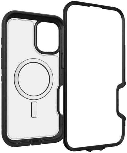 OtterBox Defender XT MagSafe iPhone 16 Plus Hoesje Back Cover Zwart afbeelding 6
