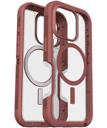 OtterBox Defender XT Apple iPhone 16 Pro Hoesje Back Cover Rood Hoesjes