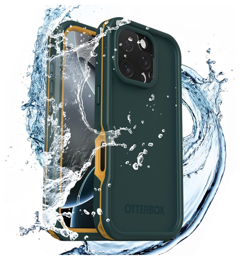 OtterBox Fre MagSafe Apple iPhone 16 Pro Hoesje Waterdicht Full Protect Groen afbeelding 5