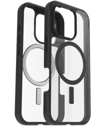 OtterBox React MagSafe Apple iPhone 16 Pro Hoesje Back Cover Zwart