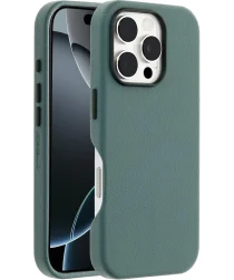 OtterBox Symmetry Cactus Leer MagSafe Apple iPhone 16 Pro Hoesje Groen