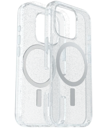 OtterBox Symmetry MagSafe Apple iPhone 16 Pro Hoesje Glitter Clear Hoesjes