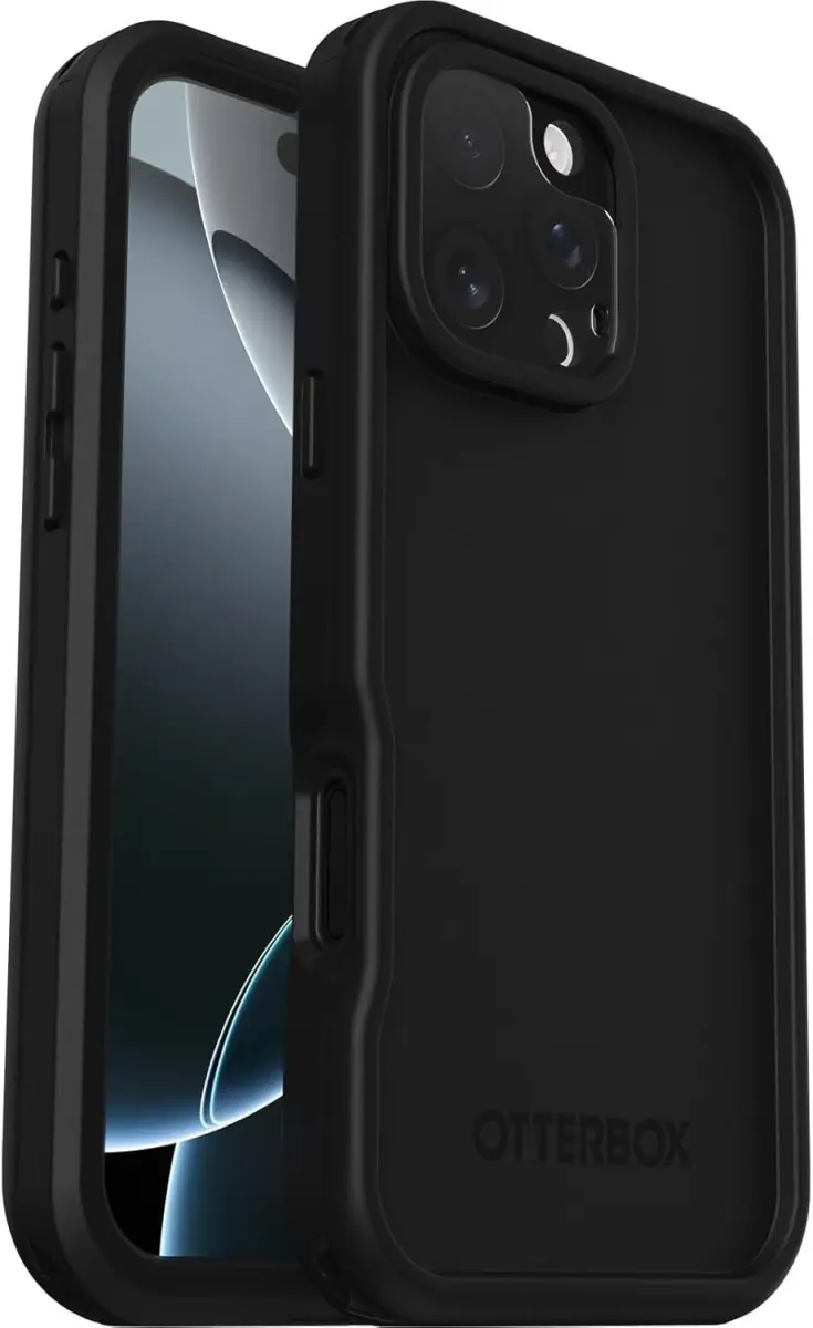 OtterBox Fre MagSafe iPhone 16 Pro Max Hoesje Waterdicht Full Protect Zwart afbeelding 1