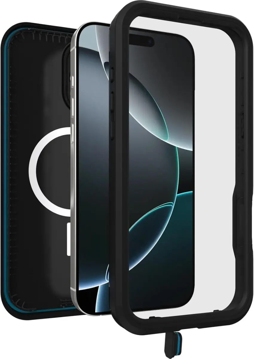 OtterBox Fre MagSafe iPhone 16 Pro Max Hoesje Waterdicht Full Protect Zwart afbeelding 6