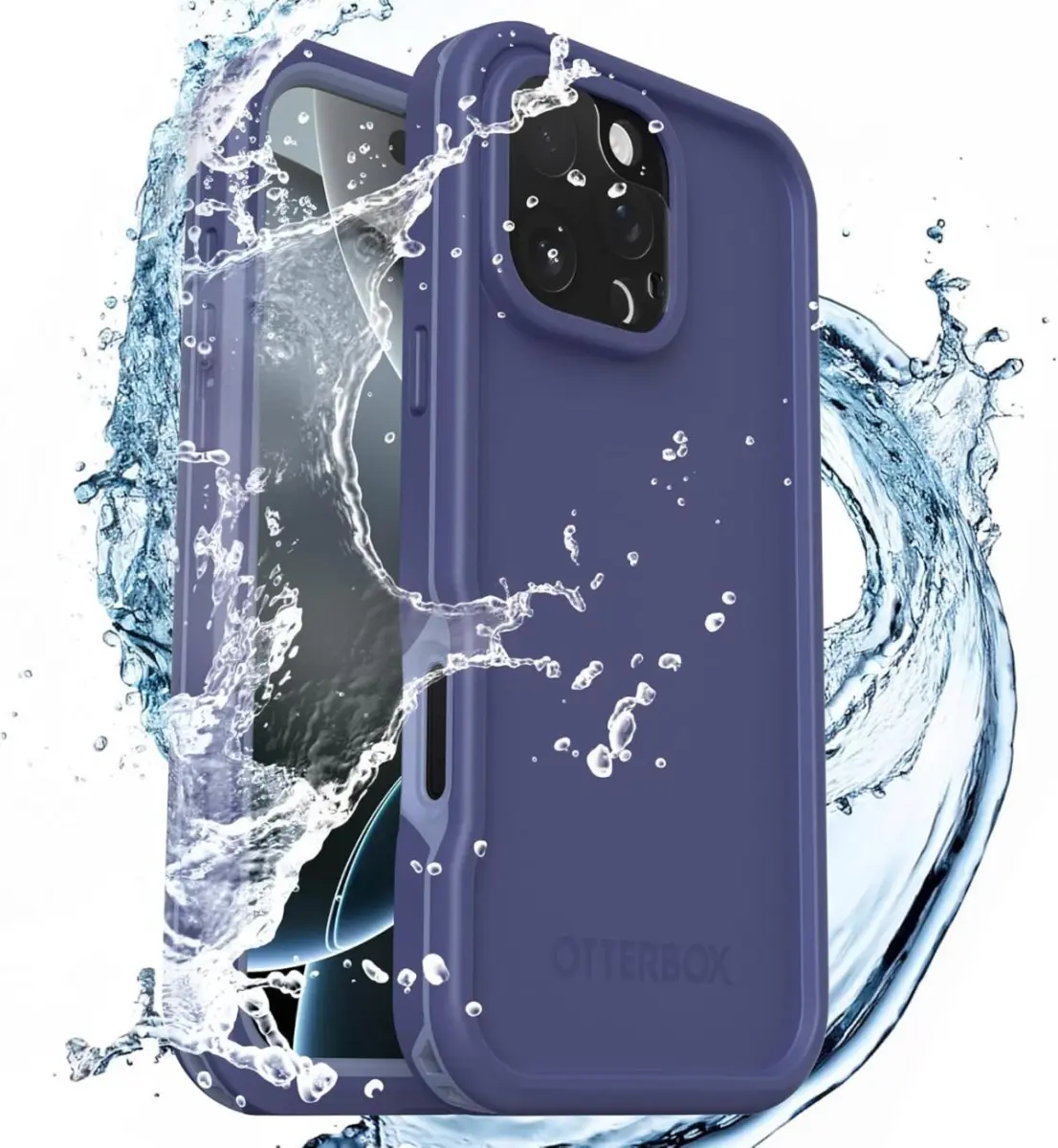 OtterBox Fre MagSafe iPhone 16 Pro Max Hoesje Waterdicht Full Protect Paars afbeelding 5