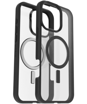 OtterBox React MagSafe Apple iPhone 16 Pro Max Hoesje Back Cover Zwart Hoesjes