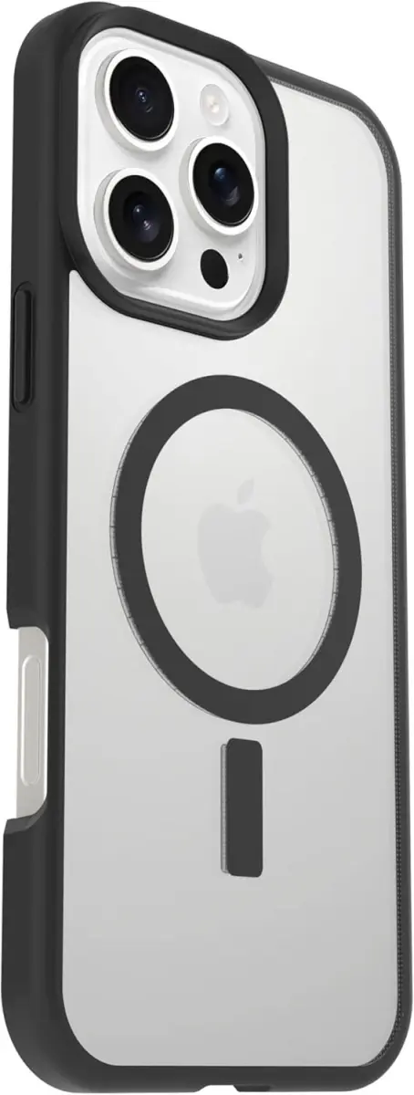 OtterBox React MagSafe Apple iPhone 16 Pro Max Hoesje Back Cover Zwart afbeelding 5